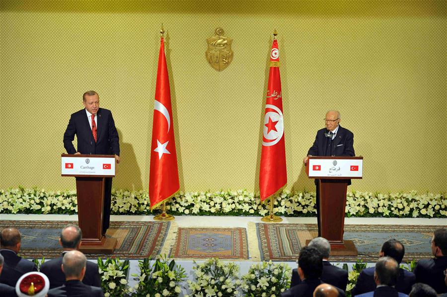 TUNISIA-TUNIS-TURKEY-PRESIDENT-VISIT