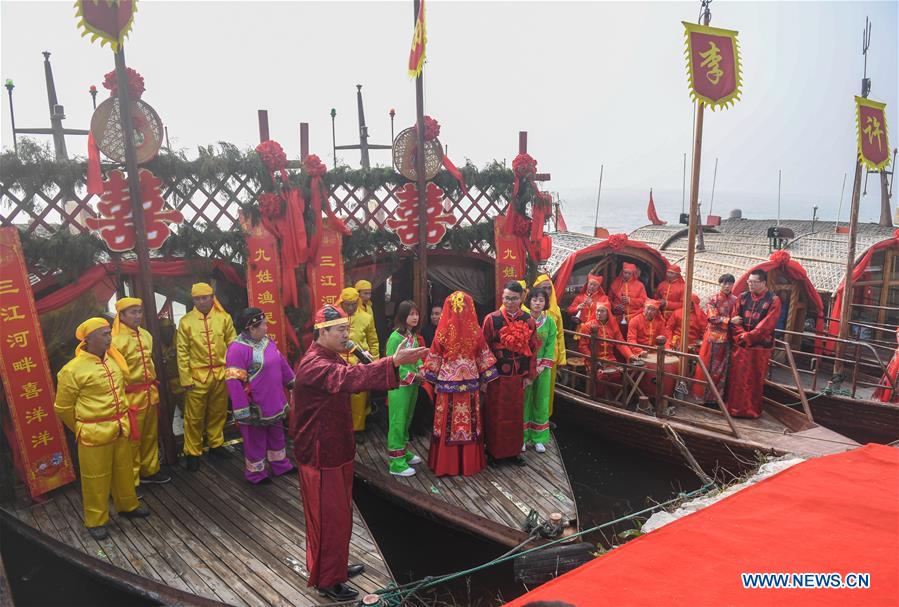 CHINA-ZHEJIANG-JIANDE-TRADITIONAL MARRIAGE (CN)