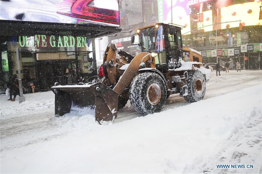 U.S.-NEW YORK-SNOW STORM