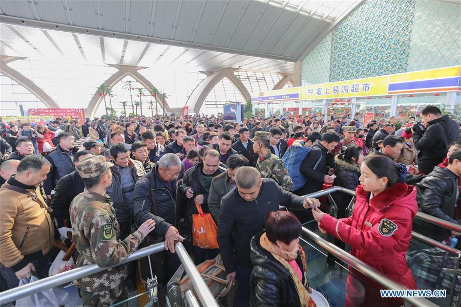 #CHINA-SPRING FESTIVAL-TRAVEL RUSH (CN)