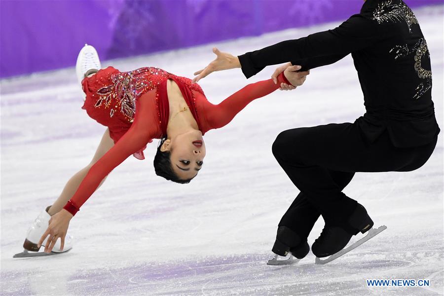 (SP)OLY-SOUTH KOREA-PYEONGCHANG-FIGURE SKATING-PAIR SKATING FREE SKATING