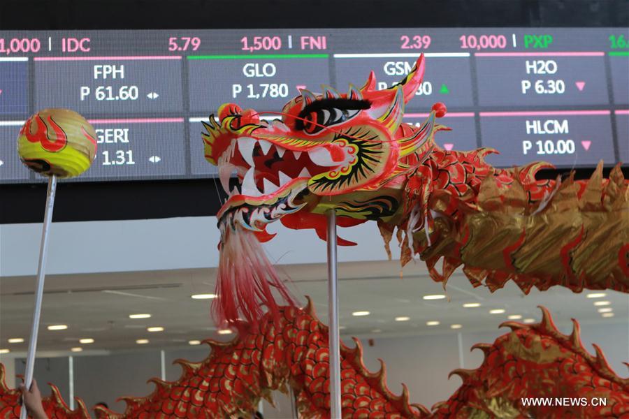 THE PHILIPPINES-TAGUIG CITY-CHINESE NEW YEAR-STOCK