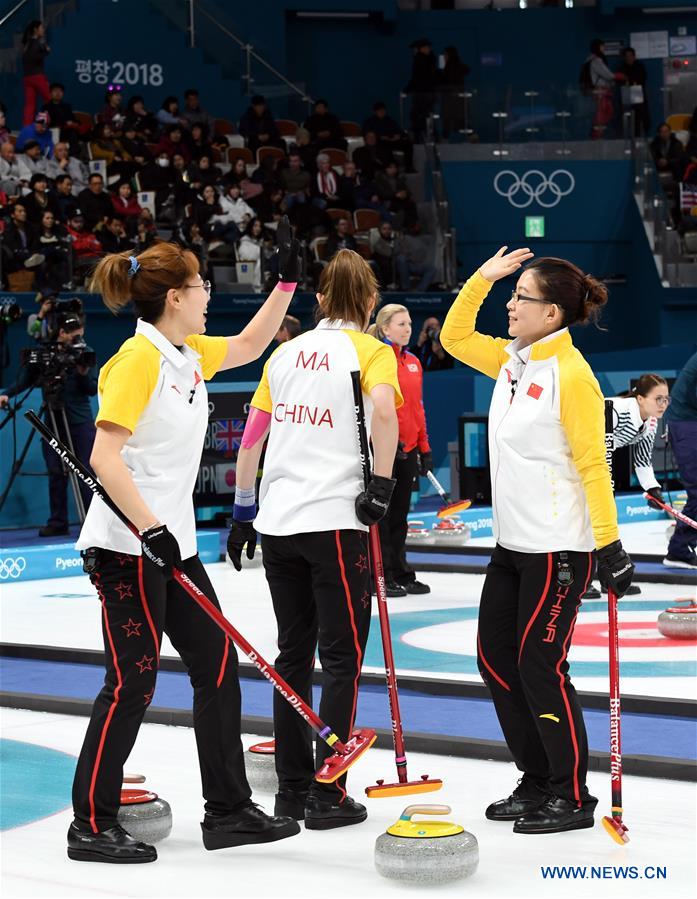 (SP)OLY-SOUTH KOREA-PYEONGCHANG-CURLING-WOMEN'S ROUND ROBIN-CHN VS CAN