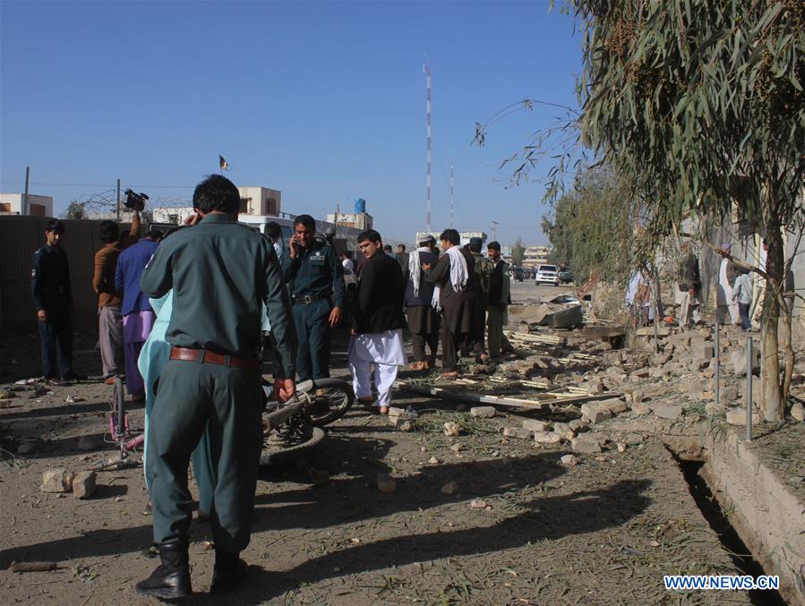 AFGHANISTAN-HELMAND-CAR BOMB ATTACK