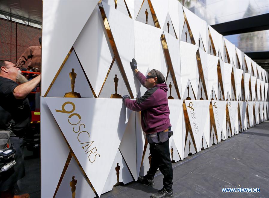 U.S.-LOS ANGELES-OSCARS-PREPARATIONS