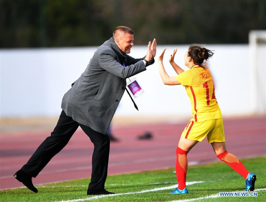 (SP)PORTUGAL-LAGOS-FOOTBALL-ALGARVE CUP