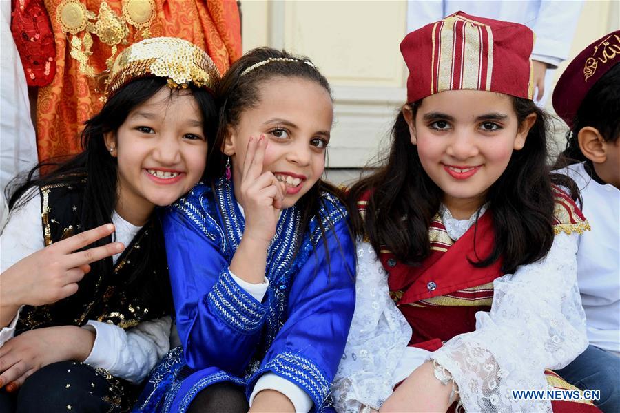 TUNISIA-TUNIS-CULTURE-TRADITIONAL DRESS