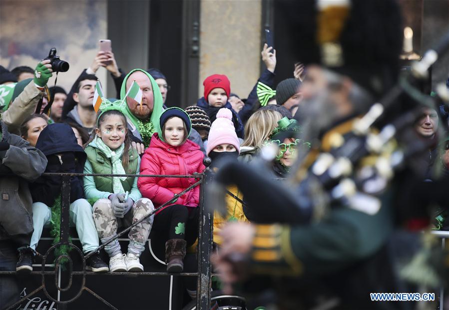 U.S.-NEW YORK-ST. PATRICK'S DAY-PARADE