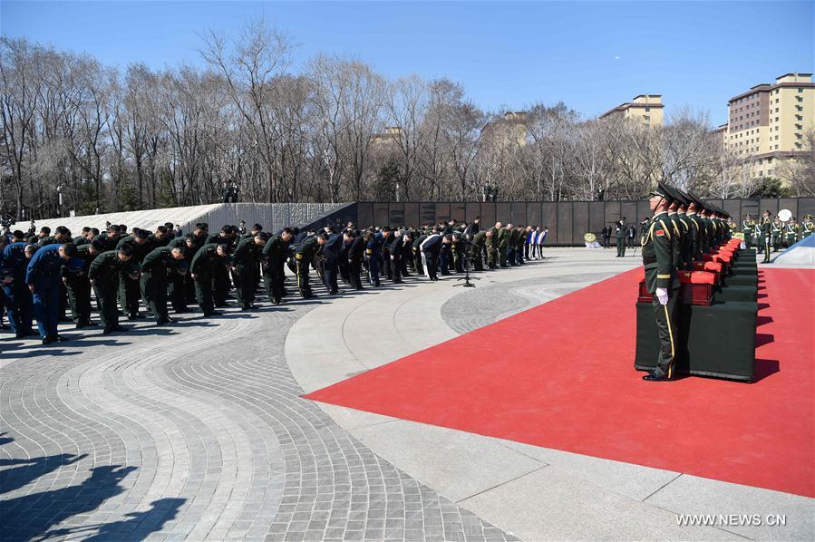 CHINA-SHENYANG-CPV SOLDIERS-BURIAL CEREMONY (CN)