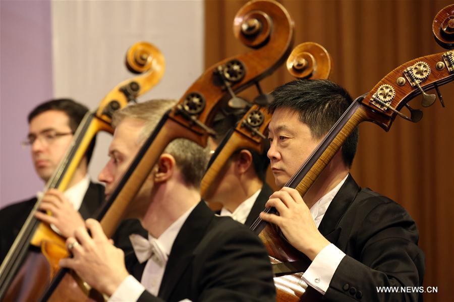 MYANMAR-YANGON-CHINA-ORCHESTRA