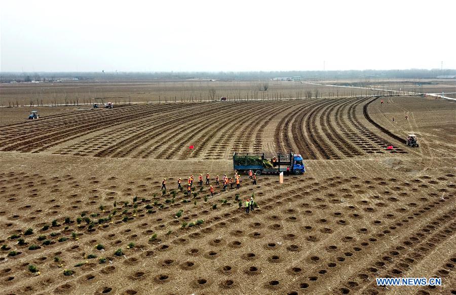 CHINA-XIONGAN NEW AREA-ANNIVERSARY-AERIAL VIEW (CN)