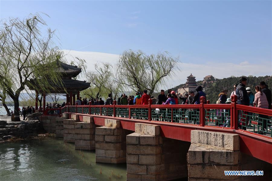 CHINA-BEIJING-SPRING-THE SUMMER PALACE (CN)