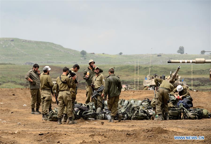 MIDEAST-GOLAN HEIGHTS-IDF-ALERT