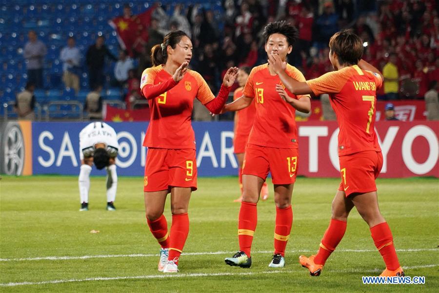 (SP)JORDAN-AMMAN-2018 AFC WOMEN'S ASIAN CUP-CHN VS JOR