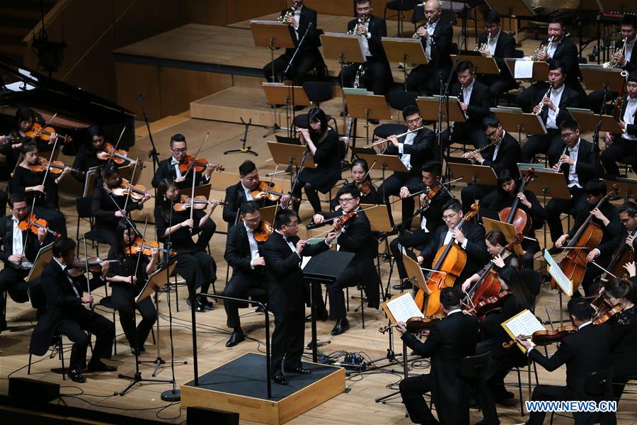 GREECE-ATHENS-CHINA-HANGZHOU PHILHARMONIC ORCHESTRA-PERFORMANCE