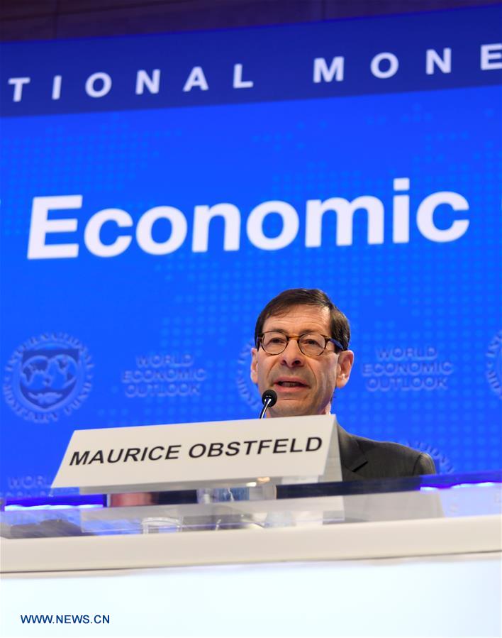 U.S.-WASHINGTON D.C.-IMF-WORLD ECONOMIC OUTLOOK