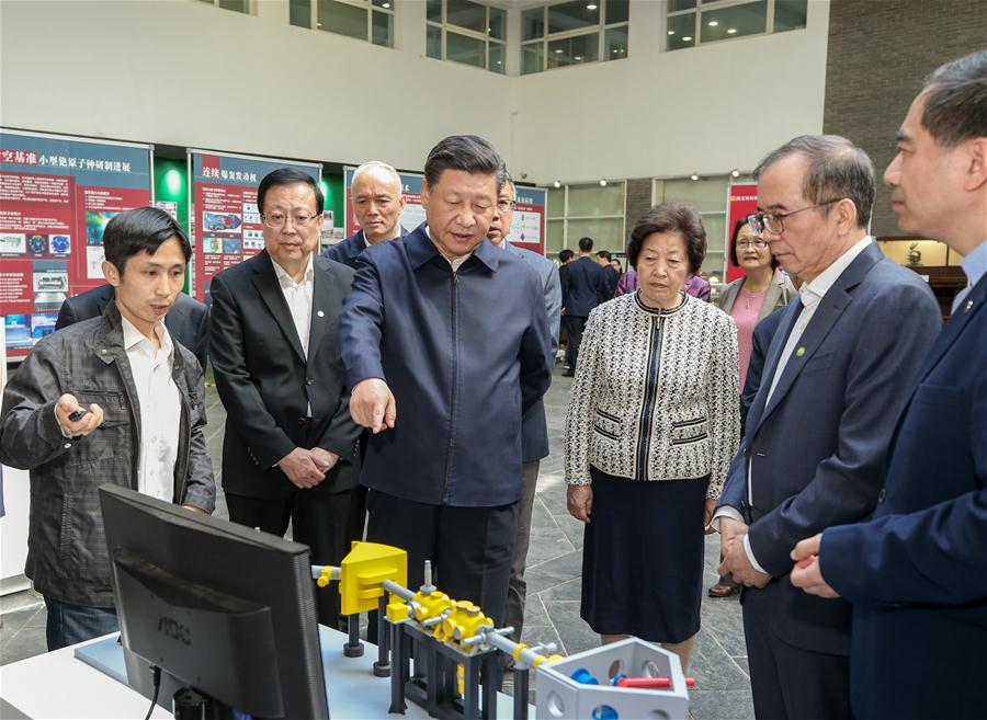 CHINA-BEIJING-XI JINPING-PKU-INSPECTION(CN)