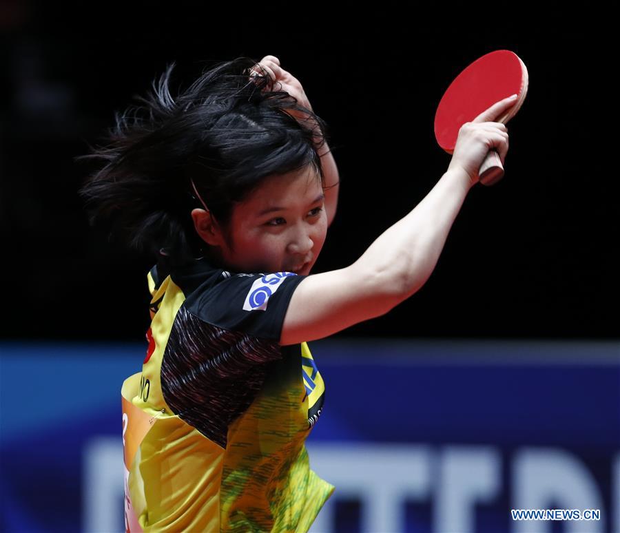 (SP)SWEDEN-HALMSTAD-ITTF WORLD TEAM CHAMPIONSHIPS 2018-WOMEN'S FINAL-CHN VS JPN