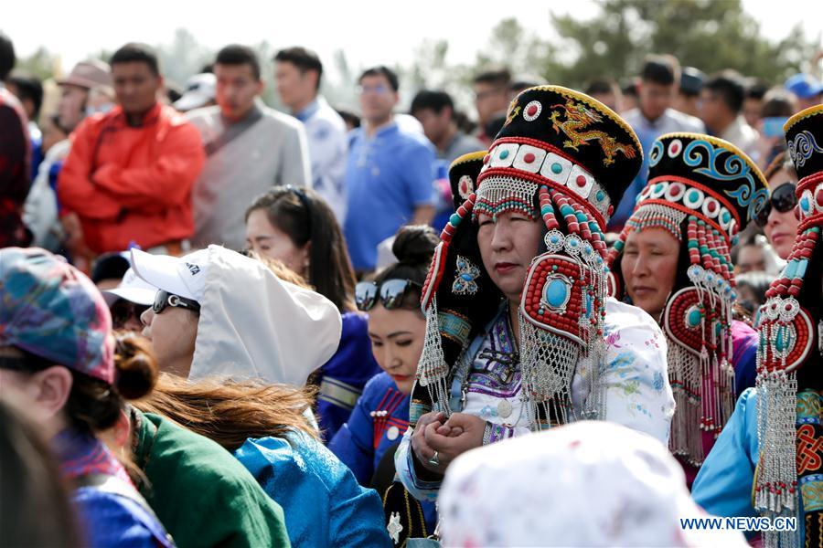 CHINA-INNER MONGOLIA-GENGHIS KHAN-MEMORIAL RITUAL (CN)