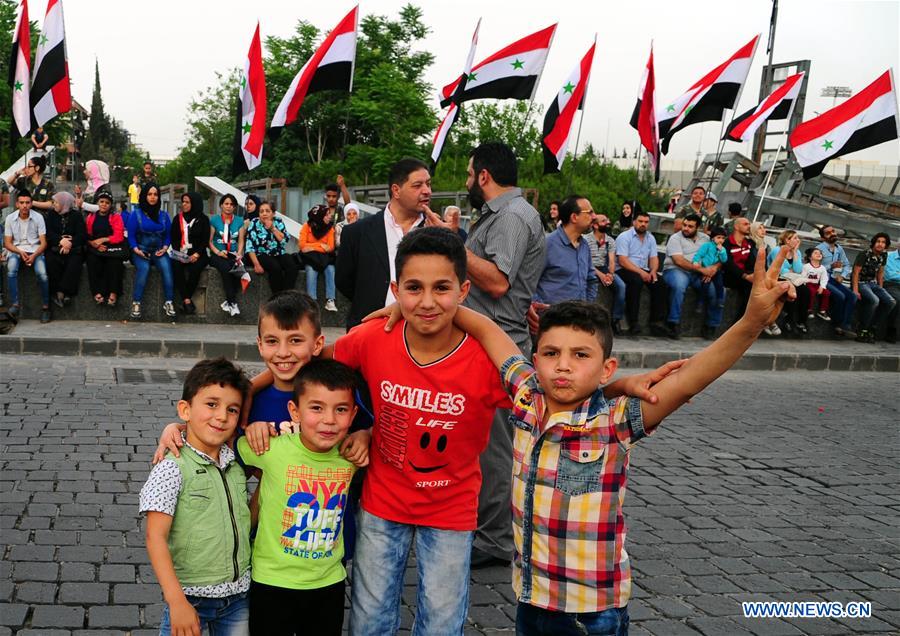 SYRIA-DAMASCUS-MARTYRS' DAY-COMMEMORATION