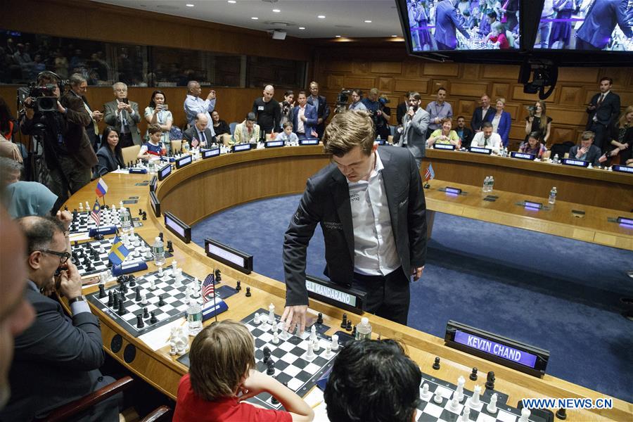 (SP)UN-NORWAY-CHESS CHAMPION MAGNUS CARLSEN