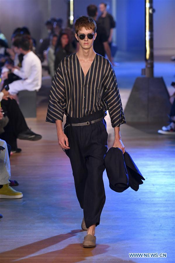 FRANCE-PARIS-MEN'S FASHION WEEK-CERRUTI 1881