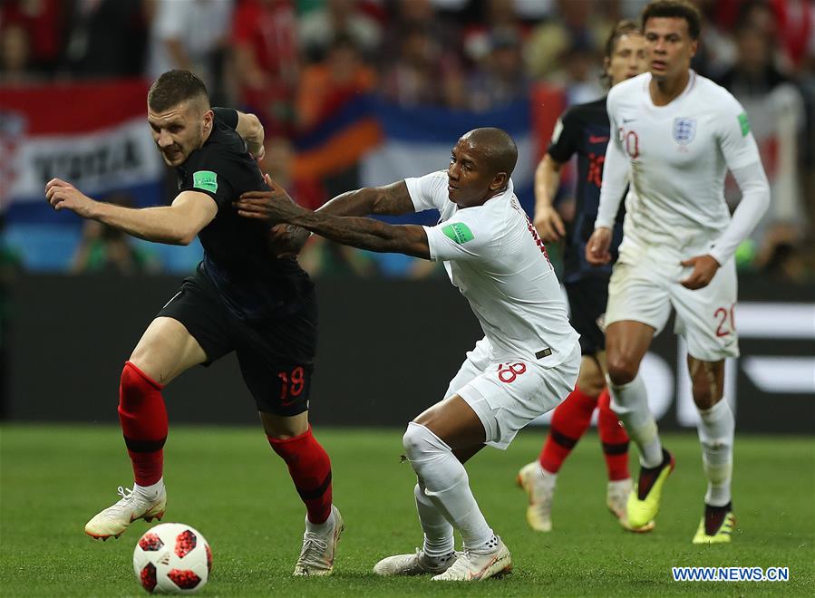 (SP)RUSSIA-MOSCOW-2018 WORLD CUP-SEMIFINAL-ENGLAND VS CROATIA