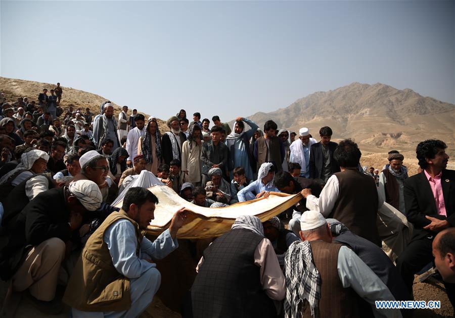 AFGHANISTAN-KABUL-FUNERAL-CIVILIAN CASUALTY