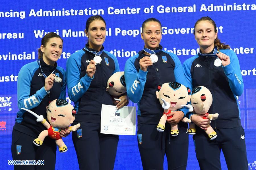 (SP)CHINA-JIANGSU-WUXI-FENCING-WORLD CHAMPIONSHIPS (CN)