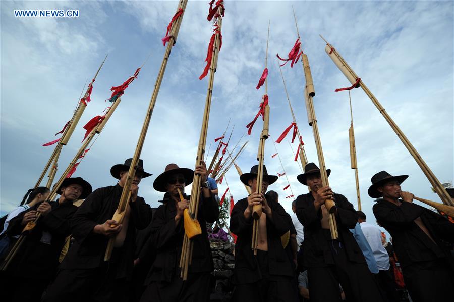 #CHINA-GUIZHOU-MIAO ETHNIC GROUP-QIYU FESTIVAL (CN*)