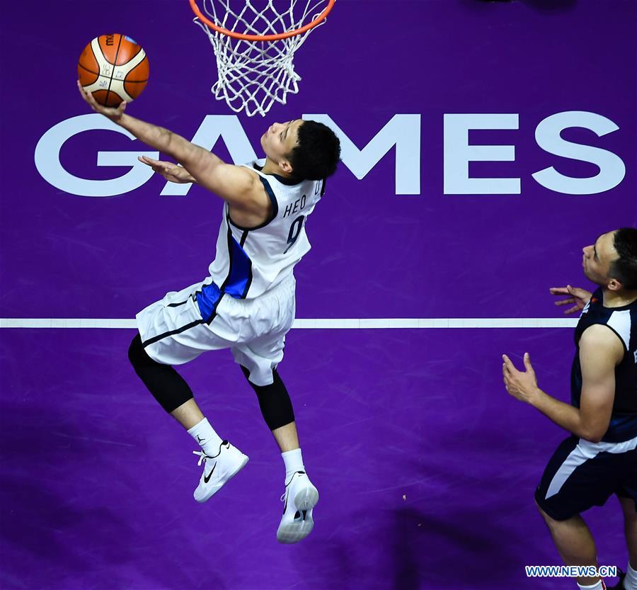 (SP)INDONESIA-JAKARTA-ASIAN GAMES-BASKETBALL-SOUTH KOREA VS MONGOLIA