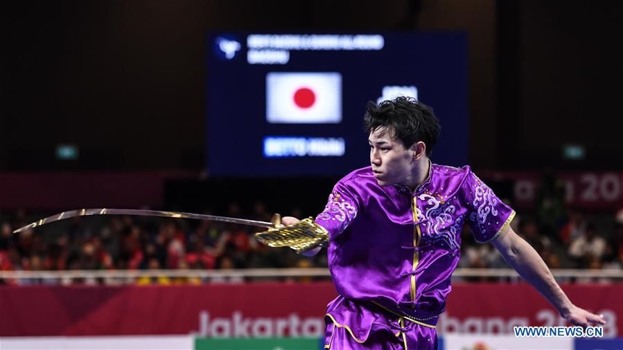 (SP)INDONESIA-JAKARTA-ASIAN GAMES-WUSHU-DAOSHU