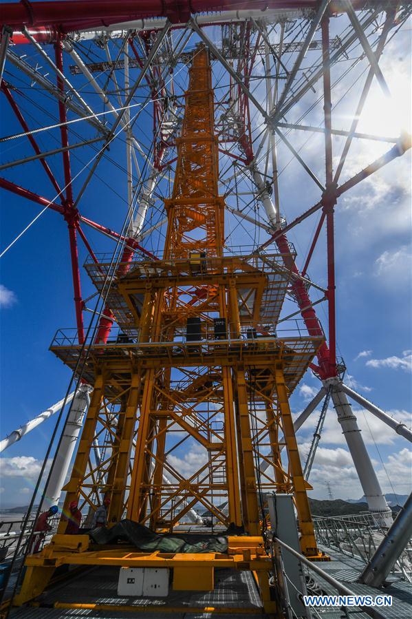 CHINA-ZHEJIANG-WORLD'S HIGHEST POWER PYLON (CN)