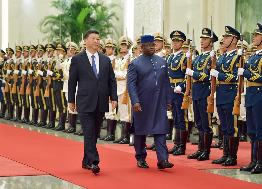 CHINA-BEIJING-XI JINPING-SIERRA LEONEAN PRESIDENT-TALKS (CN)