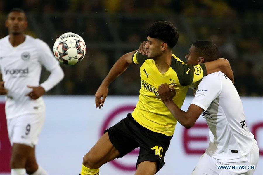 (SP)GERMANY-DORTMUND-BUNDESLIGA-FRANKFURT VS DORTMUND