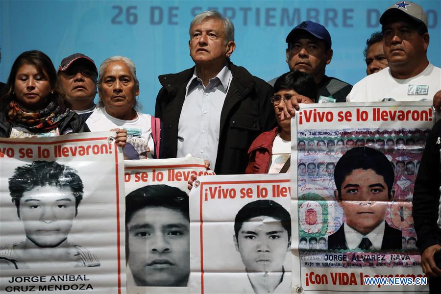 MEXICO-MEXICO CITY-AYOTZINAPA-LOPEZ OBRADOR