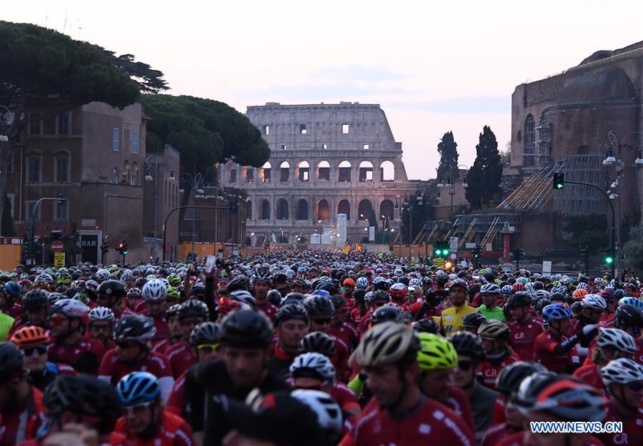 (SP)ITALY-ROME-CYCLING-CAMPAGNOLO GRANFONDO ROMA