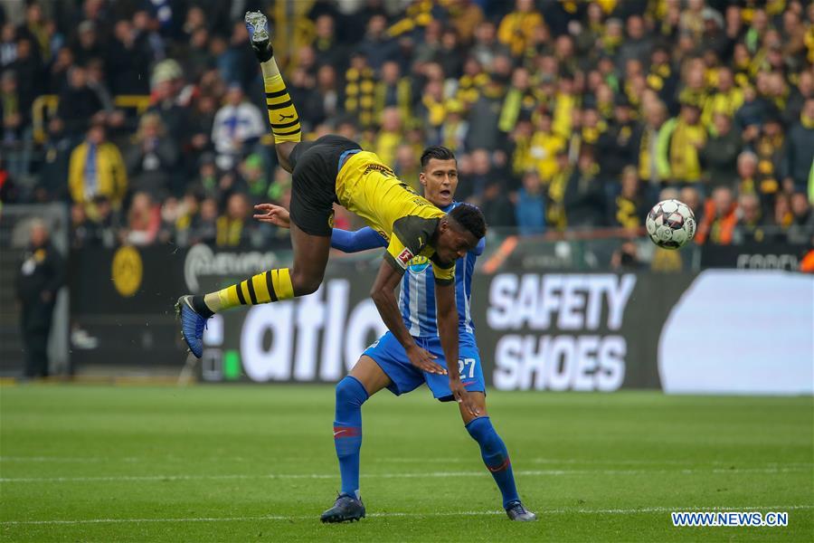 (SP)GERMANY-DORTMUND-SOCCER-BUNDESLIGA-BORUSSIA DORTMUND VS HERTHA BSC