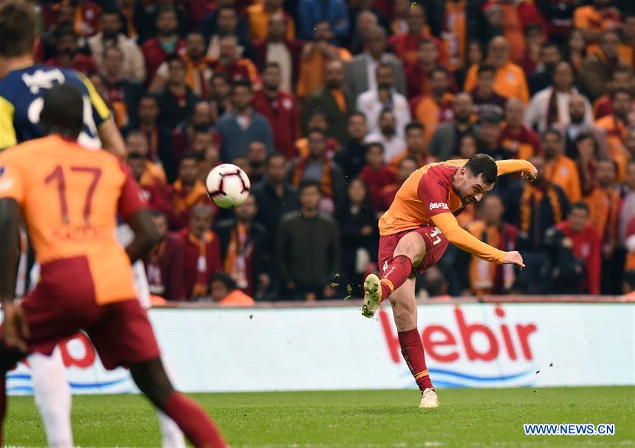 (SP)TURKEY-ISTANBUL-SOCCER-TURKISH SUPER LEAGUE-GALATASARAY VS FENERBAHCE