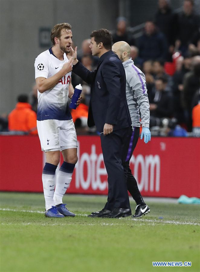 (SP) BRITAIN-LONDON-FOOTBALL-CHAMPIONS LEAGUE-HOTSPUR VS EINDHOVEN