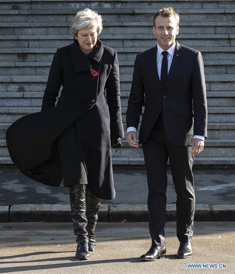 FRANCE-ALBERT-MACRON-BRITAIN-MAY-VISIT