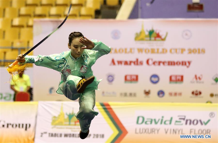 (SP)MYANMAR-YANGON-2ND TAOLU WORLD CUP 2018