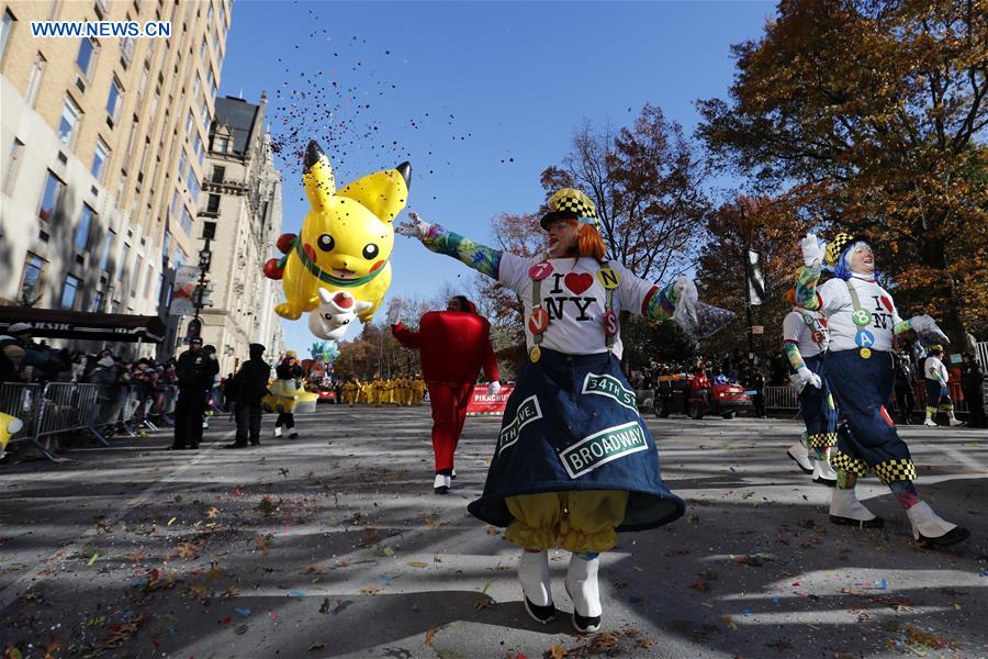 U.S.-NEW YORK-THANKSGIVING DAY PARADE