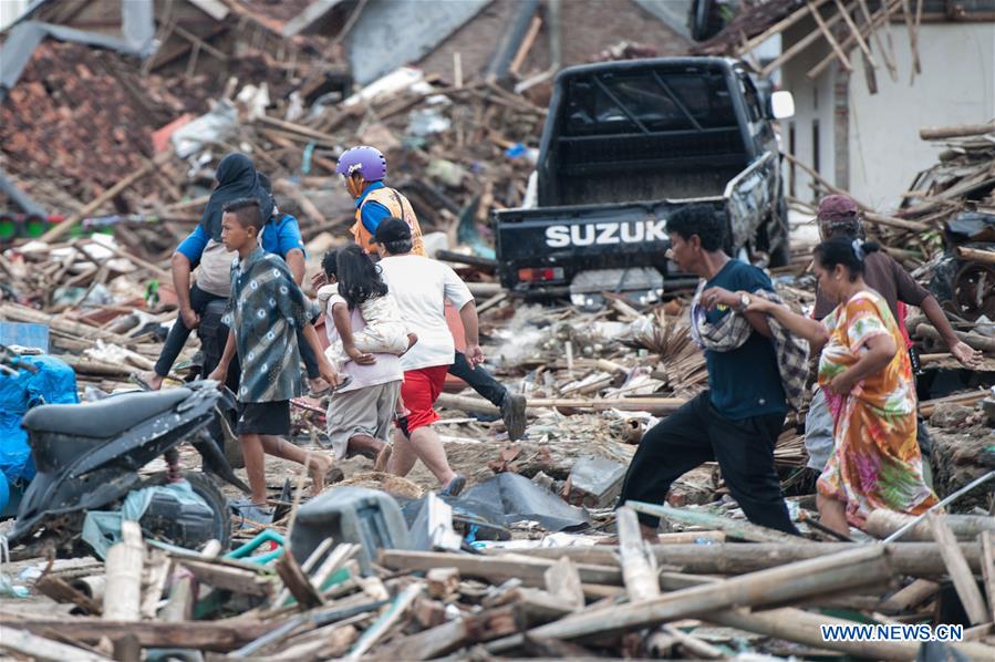 INDONESIA-PANDEGLANG-TSUNAMI-AFTERMATH