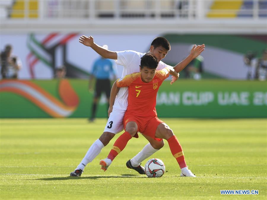 (SP)UAE-AL AIN-SOCCER-ASIAN CUP-CHINA VS KYRGYZ REPUBLIC