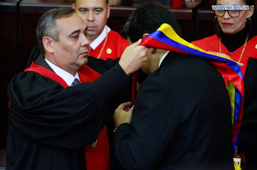 VENEZUELA-CARACAS-NICOLAS MADURO-PRESIDENTIAL INAUGURATION