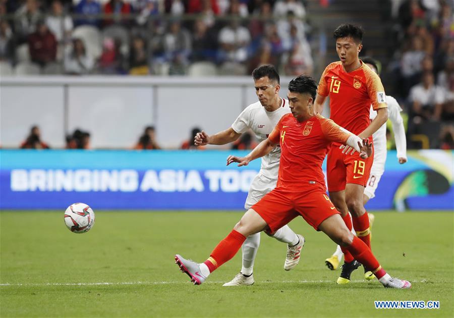 (SP)UAE-ABU DHABI-SOCCER-AFC ASIAN CUP 2019-GROUP C-CHN VS PHI