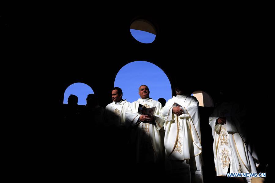 JORDAN-BALQA GOVERNORATE-BAPTISM SITE-EPIPHANY-MASS