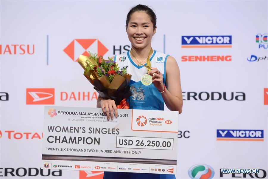 (SP)MALAYSIA-KUALA LUMPUR-BADMINTON-MALAYSIA MASTERS 2019