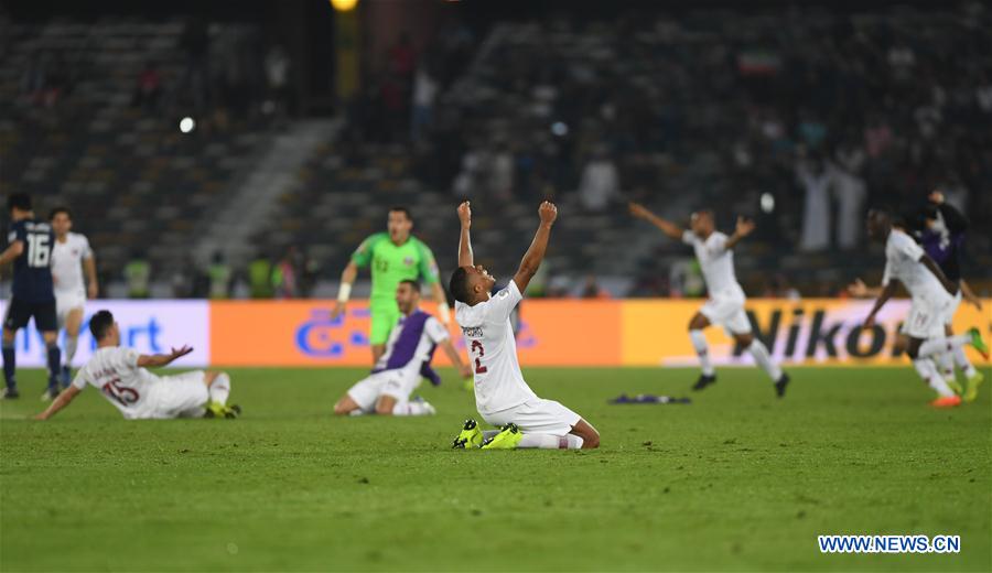 (SP)UAE-ABU DHABI-SOCCER-AFC ASIAN CUP 2019-FINAL-JPN VS QAT